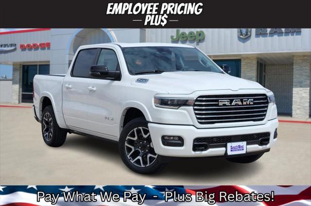2025 RAM Ram 1500 RAM 1500 LARAMIE CREW CAB 4X4 57 BOX