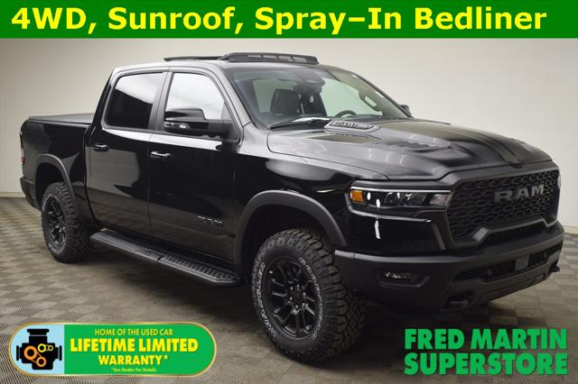 2025 RAM Ram 1500 RAM 1500 REBEL CREW CAB 4X4 57 BOX