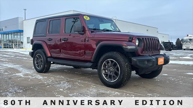 2021 Jeep Wrangler Unlimited 80th Anniversary 4x4