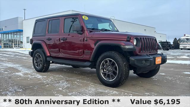 2021 Jeep Wrangler Unlimited 80th Anniversary 4x4