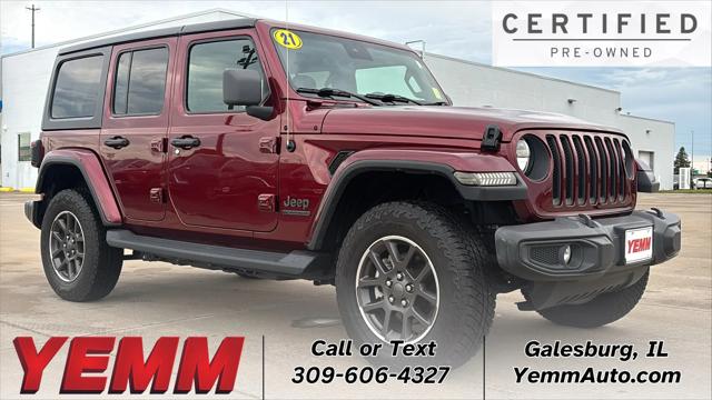 2021 Jeep Wrangler Unlimited 80th Anniversary 4x4