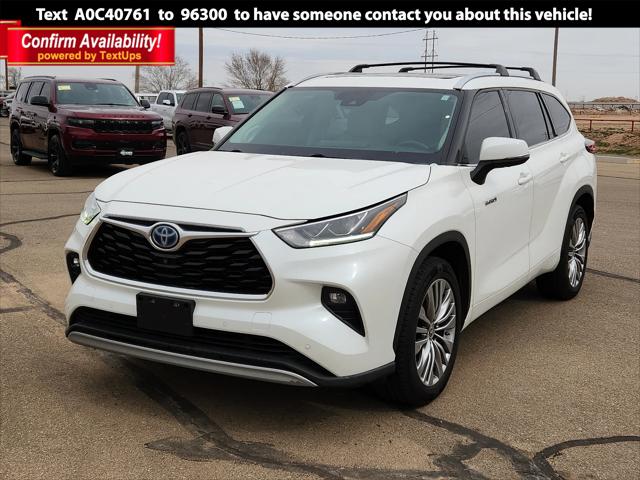 2021 Toyota Highlander Hybrid Platinum