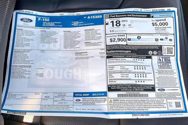 New 2025 Ford F-150 For Sale in Olive Branch, MS