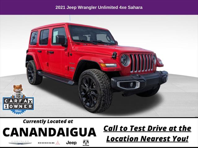 2021 Jeep Wrangler 4xe Sahara for sale in Canandaigua, NY