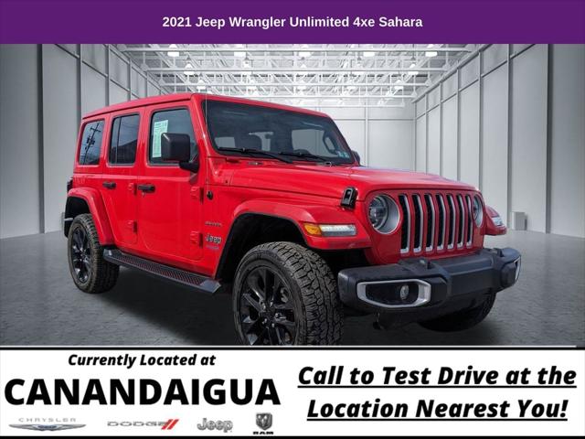 2021 Jeep Wrangler 4xe Sahara for sale in Canandaigua, NY