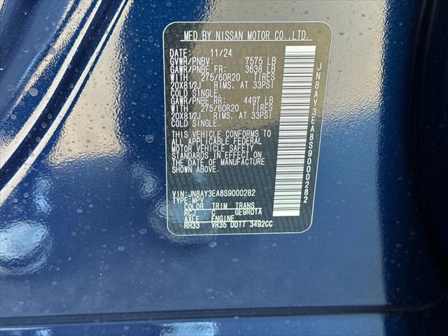 2025 Nissan Armada Platinum 2WD