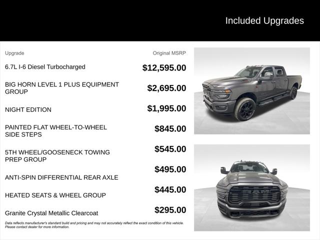 2025 RAM Ram 2500 RAM 2500 BIG HORN CREW CAB 4X4 64 BOX