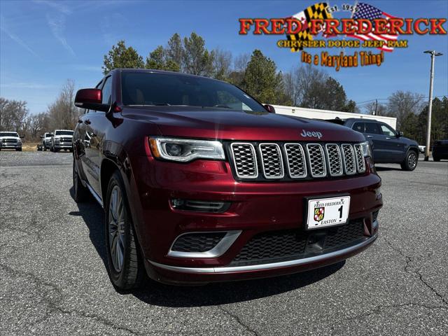 2018 Jeep Grand Cherokee Summit 4x4