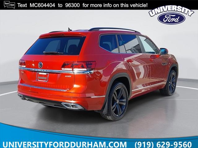 2021 Volkswagen Atlas 3.6L V6 SE w/Technology R-Line