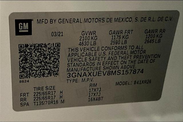 2021 Chevrolet Equinox AWD LT