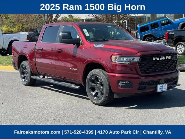 2025 RAM Ram 1500 RAM 1500 BIG HORN CREW CAB 4X4 57 BOX
