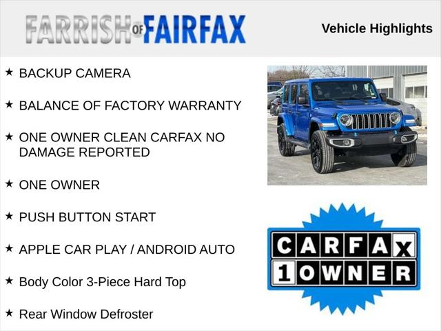 2024 Jeep Wrangler 4xe Sahara 4xe