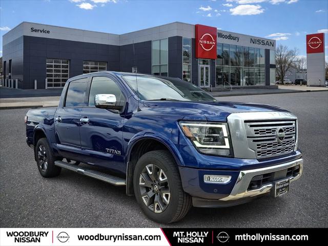 2021 Nissan Titan Crew Cab Platinum Reserve 4x4 for sale in Woodbury, NJ