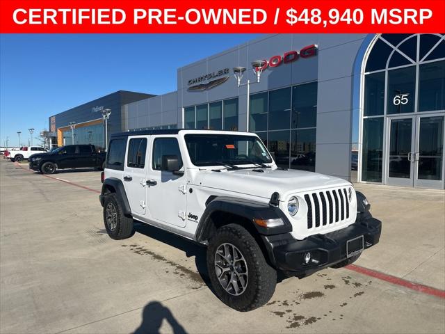 2024 Jeep Wrangler 4-Door Sport S 4x4