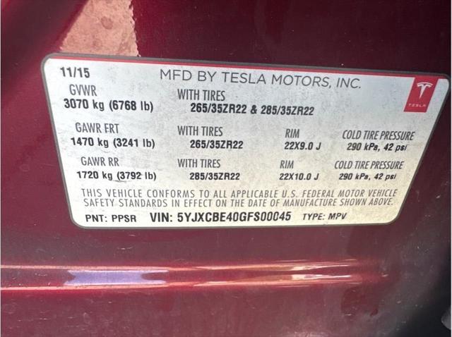 2016 Tesla Model X P90D
