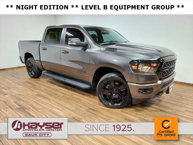 2022 RAM 1500 Big Horn Crew Cab 4x4 57 Box