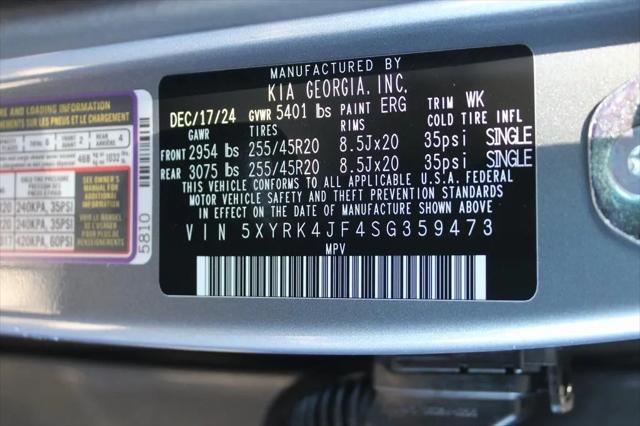 2025 Kia Sorento SX