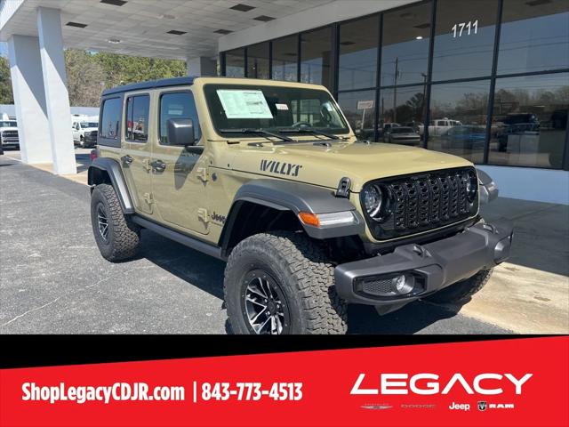 2025 Jeep Wrangler WRANGLER 4-DOOR WILLYS