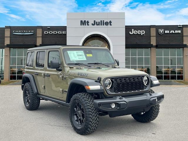2025 Jeep Wrangler WRANGLER 4-DOOR WILLYS