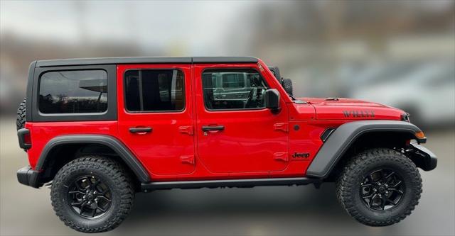 2025 Jeep Wrangler WRANGLER 4-DOOR WILLYS 2025 Jeep Wrangler WRANGLER 4-DOOR WILLYS