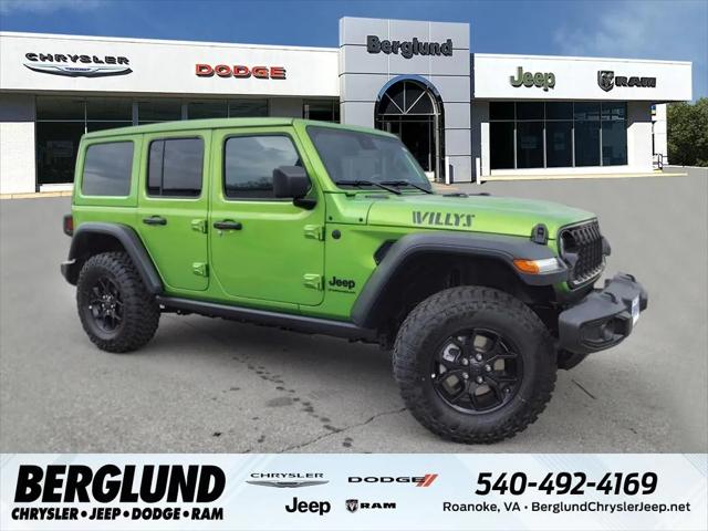 2025 Jeep Wrangler WRANGLER 4-DOOR WILLYS