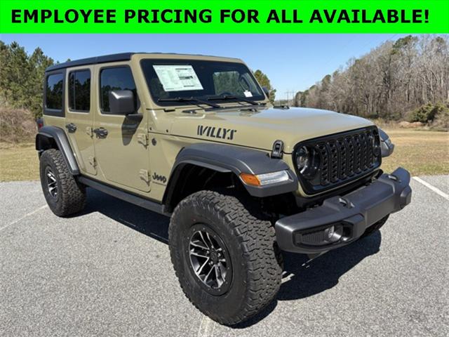2025 Jeep Wrangler WRANGLER 4-DOOR WILLYS
