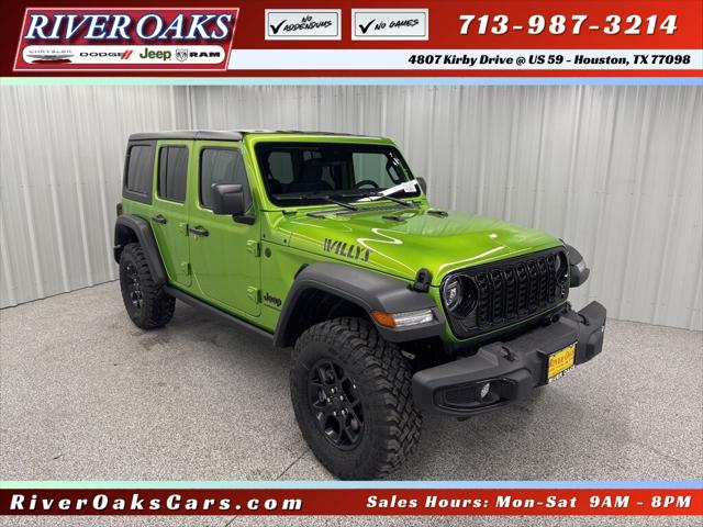 2025 Jeep Wrangler WRANGLER 4-DOOR WILLYS