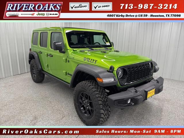 2025 Jeep Wrangler WRANGLER 4-DOOR WILLYS