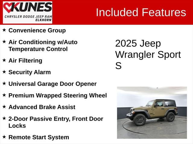2025 Jeep Wrangler WRANGLER 2-DOOR SPORT S