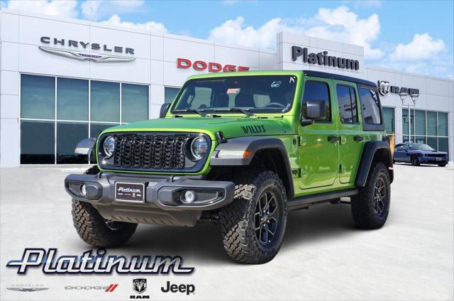 2025 Jeep Wrangler WRANGLER 4-DOOR WILLYS 2025 Jeep Wrangler WRANGLER 4-DOOR WILLYS