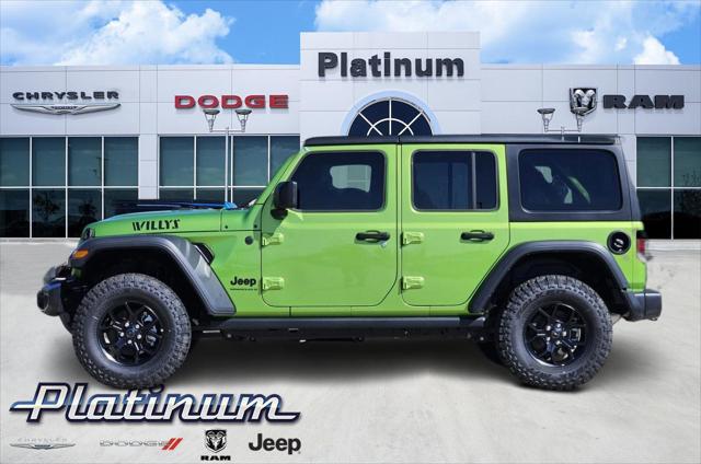 2025 Jeep Wrangler WRANGLER 4-DOOR WILLYS 2025 Jeep Wrangler WRANGLER 4-DOOR WILLYS
