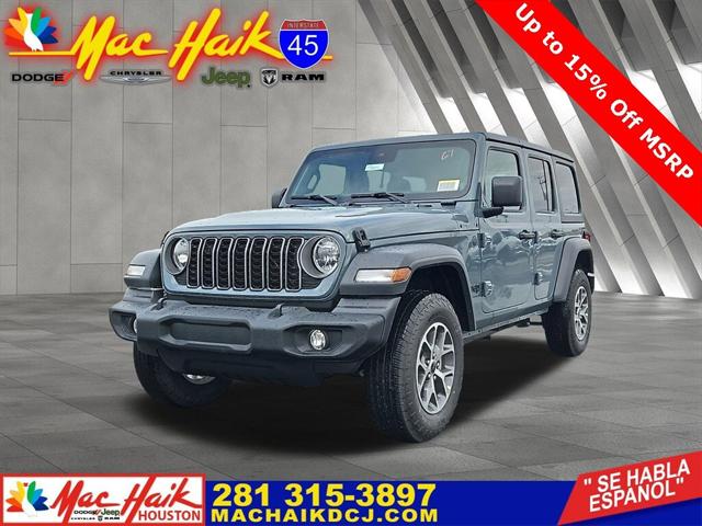 2025 Jeep Wrangler WRANGLER 4-DOOR SPORT S