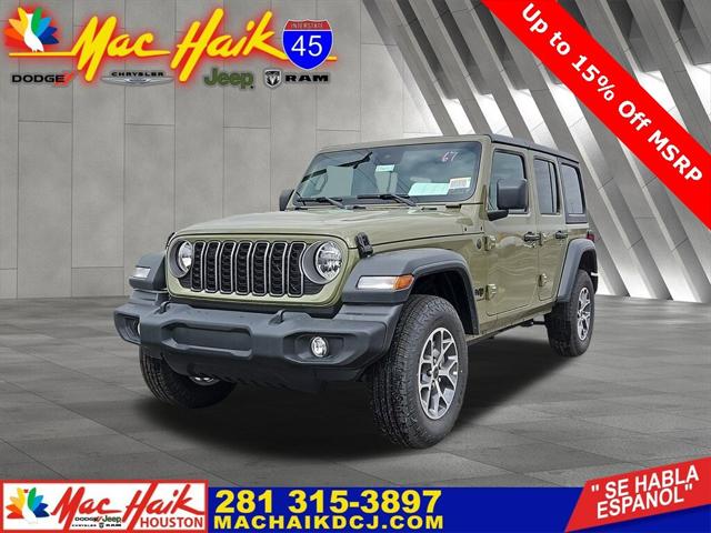 2025 Jeep Wrangler WRANGLER 4-DOOR SPORT S
