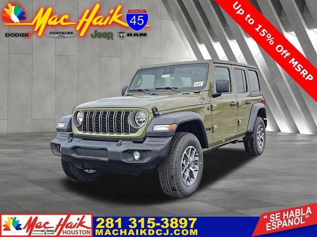 2025 Jeep Wrangler WRANGLER 4-DOOR SPORT S