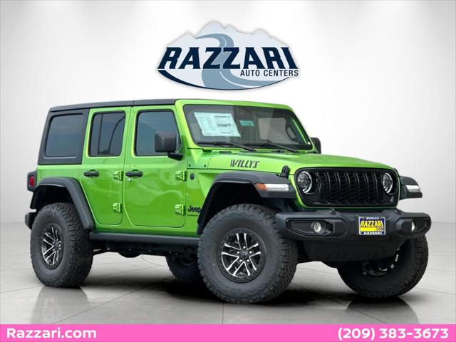 2025 Jeep Wrangler 4-Door Willys 4x4 for sale in Merced, CA