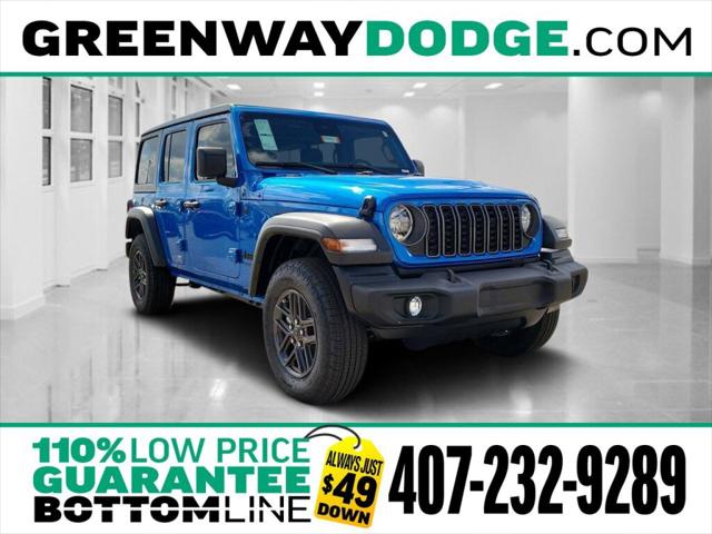 2025 Jeep Wrangler WRANGLER 4-DOOR SPORT S