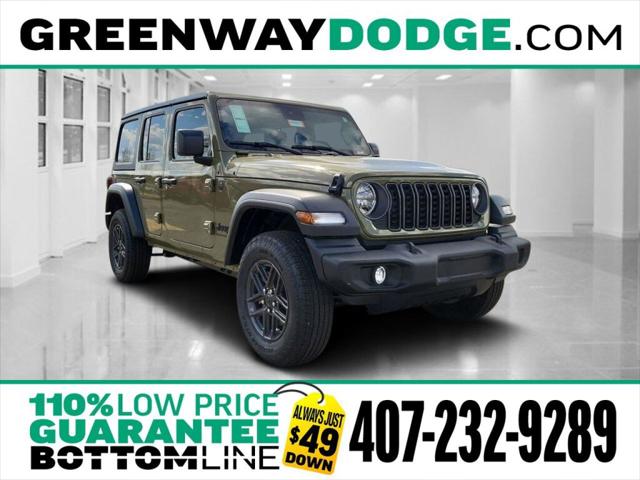 2025 Jeep Wrangler WRANGLER 4-DOOR SPORT S