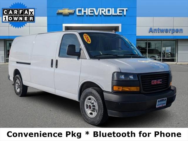 2023 GMC Savana Cargo RWD 2500 Extended Wheelbase Work Van