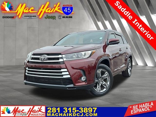 2019 Toyota Highlander Limited Platinum