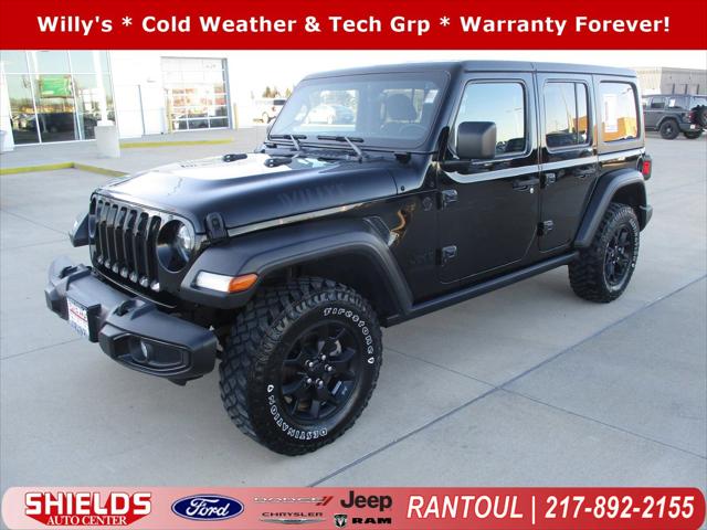 2021 Jeep Wrangler Unlimited Willys 4x4 2021 Jeep Wrangler Unlimited Willys 4x4