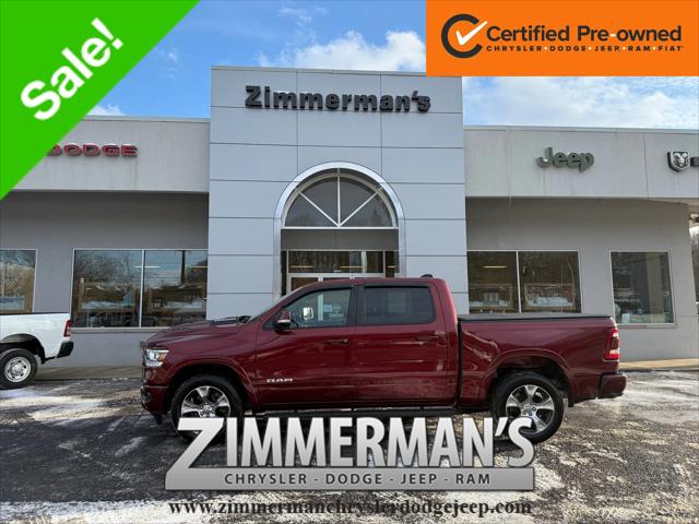 2019 RAM 1500 Laramie Crew Cab 4x4 57 Box