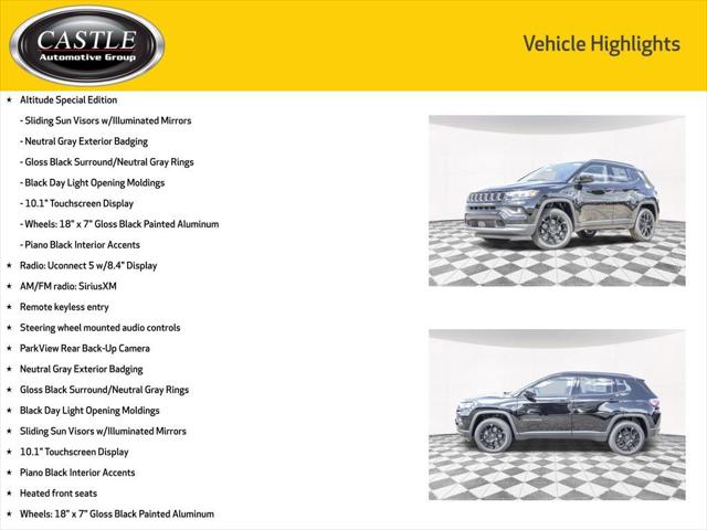 2025 Jeep Compass COMPASS LATITUDE 4X4