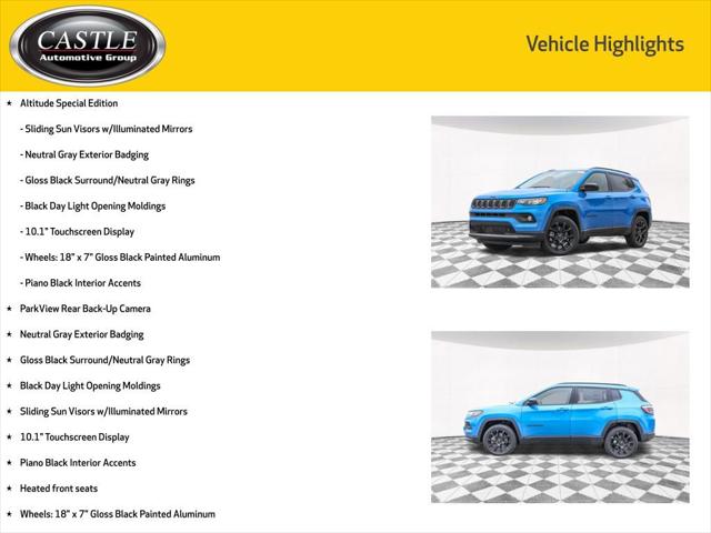 2025 Jeep Compass COMPASS LATITUDE 4X4