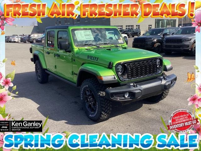 2025 Jeep Gladiator GLADIATOR WILLYS 4X4