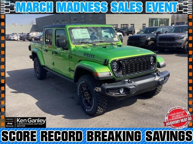 2025 Jeep Gladiator GLADIATOR WILLYS 4X4