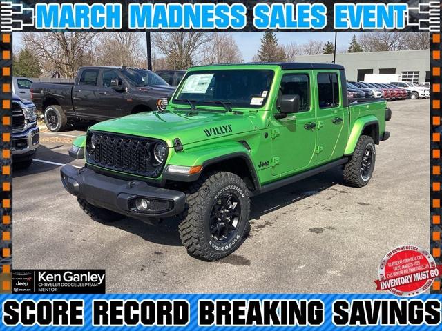 2025 Jeep Gladiator GLADIATOR WILLYS 4X4