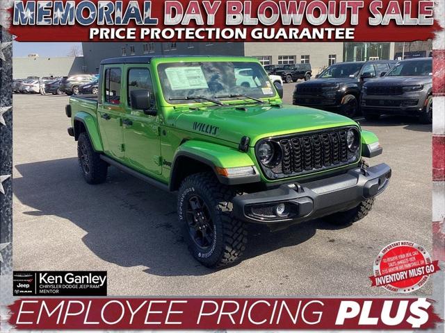 2025 Jeep Gladiator GLADIATOR WILLYS 4X4
