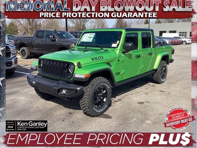 2025 Jeep Gladiator GLADIATOR WILLYS 4X4