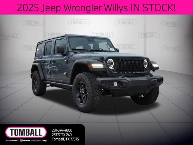 2025 Jeep Wrangler WRANGLER 4-DOOR WILLYS