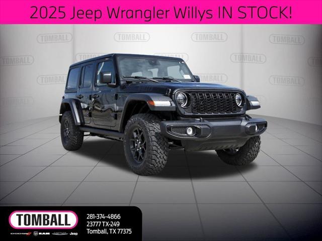 2025 Jeep Wrangler WRANGLER 4-DOOR WILLYS
